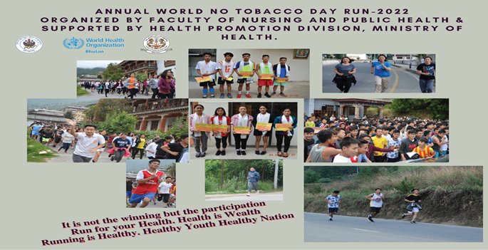 annual WORLD NO TOBACOO DAY run-2022